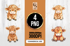 Cute Fox With Basket Clipart Sublimation PNG Product Image 1