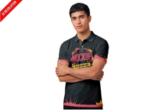 Male Polo Shirt Studio Product Image 1