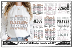 Christian SVG bundle, Faith Svg, Jesus Svg, Religious Svg Product Image 1