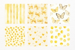 Grandmillennial Yellow Seamless Pattern 10 Jpg Graphic Product Image 2