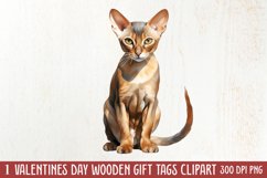 Valentine Cats Clipart, Valentine Pets Clipart Product Image 2