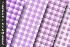 Arctic Orchid Gingham Digital Papers 13 Variations Product Image 5