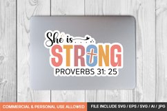 Boho christian Sticker Svg Bundle / 20 sticker designs Product Image 13