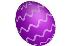 Festive set of Easter eggs. Vector, PNG Product Image 6