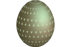 Festive set of Easter eggs. Vector, PNG Product Image 4