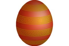 Set of Easter eggs. Vector, PNG Product Image 6
