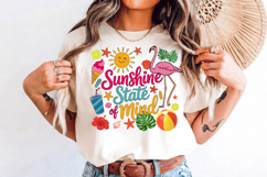 Sunshine state of mind PNG sublimation |Beach &amp; Summer PNG T Product Image 2
