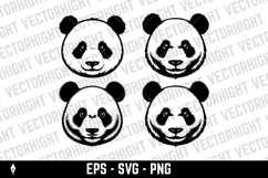 illustration of an adorable baby panda Product Image 1