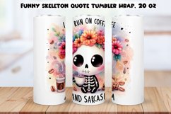 Funny skeleton Tumbler Wraps BUNDLE|PNG, 20 oz. Product Image 3