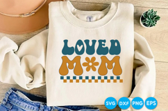 Mother's day retro SVG Design, Mom design Product Image 2
