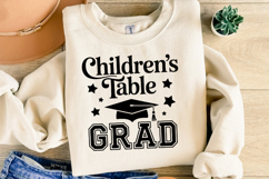 Children&#039;s Table Grad svg | Graduation Svg | Shirt Svg Product Image 1