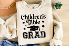 Children's Table Grad svg | Graduation Svg | Shirt Svg Product Image 1
