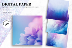 Rainbow Watercolor Alcohol Ink Background Digital Paper Product Image 1