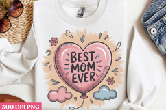 Floral Mama Mom Sublimation PNG Product Image 2