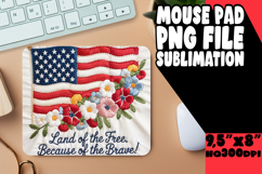 Unique Desk Mat Sublimation Magic, Patriotic Product Image 1