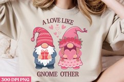 A love like gnome other PNG, Cozy Valentine Sublimation PNG Product Image 2