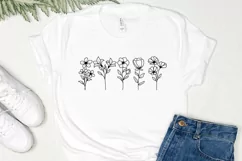 Flower Svg Wildflower Svg Flowers Svg Product Image 3