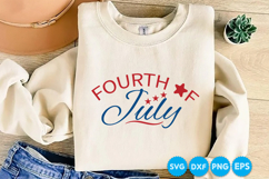 4th of July SVG Design, 4th of July SVG Cut file design Product Image 1