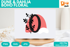 Dune &amp; Dahlia Boho Floral Monogram Product Image 1
