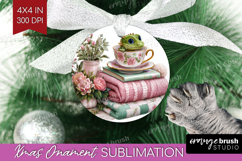 Floral Dragon Ornament PNG - Fantasy PNG Sublimation Product Image 1