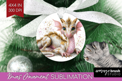 Floral Dragon Ornament PNG - Fantasy PNG Sublimation Product Image 1