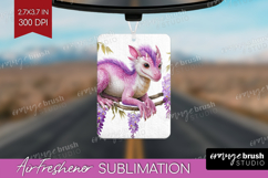 Floral Dragon Air Freshener PNG - Fantasy PNG Sublimation Product Image 1