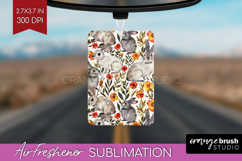 Floral Animals Air Freshener PNG - Farm Animals PNG Product Image 1