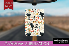 Floral Animals Air Freshener PNG - Farm Animals PNG Product Image 1