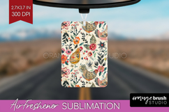 Floral Animals Air Freshener PNG - Farm Animals PNG Product Image 1