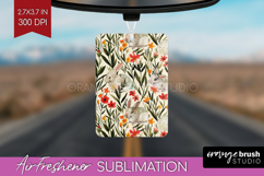 Floral Animals Air Freshener PNG - Farm Animals PNG Product Image 1