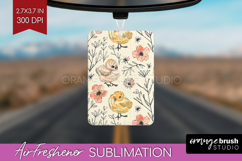 Floral Animals Air Freshener PNG - Farm Animals PNG Product Image 1