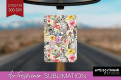 Floral Animals Air Freshener PNG - Farm Animals PNG Product Image 1