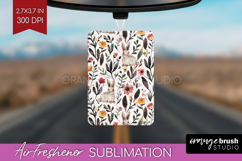 Floral Animals Air Freshener PNG - Farm Animals PNG Product Image 1