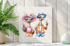 Funny Beach Animals Sublimation Clipart Product Image 3
