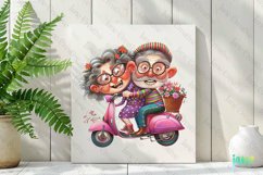 Funny Cartoon Grandparent Sublimation Product Image 3