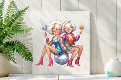 Funny Old Ladies Sublimation Clipart Product Image 3