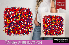 Glitter Texture Tote Bag - Sparkle Glitter Tote Bag PNG Product Image 1