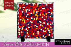 Glitter Texture Slate PNG - Sparkle Glitter Square Slate Product Image 1