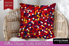 Glitter Texture Pillow Sublimation - Sparkle Glitter Pillow Product Image 1