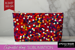 Glitter Texture Cosmetic Bag - Sparkle Glitter Makeup Bag Product Image 1