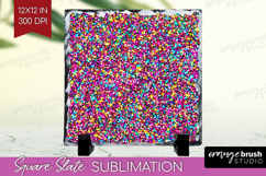 Glitter Texture Slate PNG - Sparkle Glitter Square Slate Product Image 1