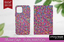 Glitter Texture Phone Case PNG - Sparkle Glitter Case PNG Product Image 1