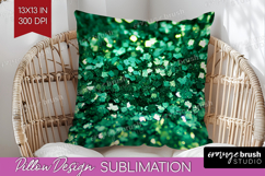 Glitter Texture Pillow Sublimation - Sparkle Glitter Pillow Product Image 1