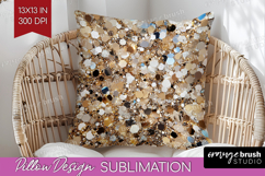 Glitter Texture Pillow Sublimation - Sparkle Glitter Pillow Product Image 1