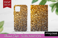 Glitter Texture Phone Case PNG - Sparkle Glitter Case PNG Product Image 1