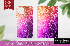 Glitter Texture Phone Case PNG - Sparkle Glitter Case PNG Product Image 1
