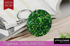 Glitter Texture Keychain PNG - Sparkle Glitter Keychain Product Image 1