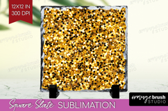 Glitter Texture Slate PNG - Sparkle Glitter Square Slate Product Image 1