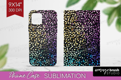 Glitter Texture Phone Case PNG - Sparkle Glitter Case PNG Product Image 1