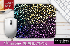 Glitter Texture Mouse Pad Sublimation - Sparkle Glitter PNG Product Image 1